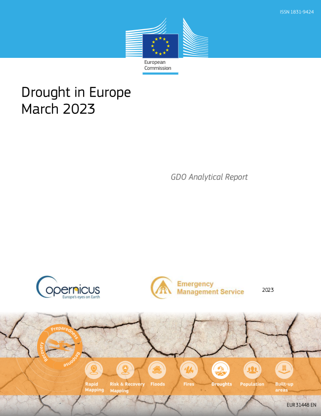 Drought in Europe March 2023