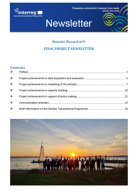 Danube Hazard m³c 5th Newsletter