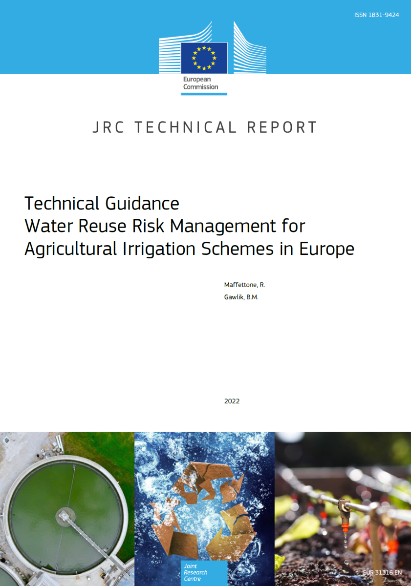 Technical guidance - water reuse risk management for agricultural irrigation schemes in Europe