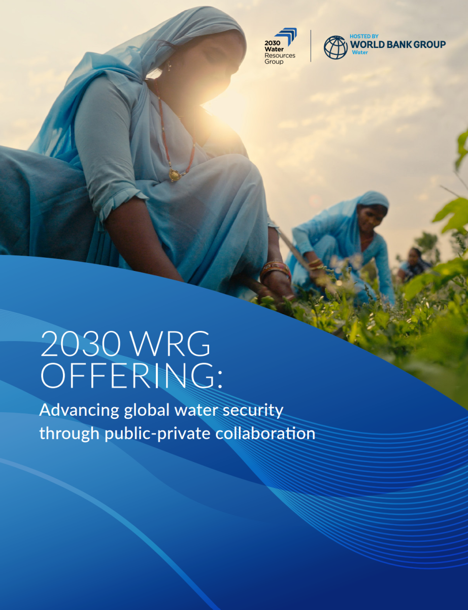 Advancing Global Water Security through public-private collaboration